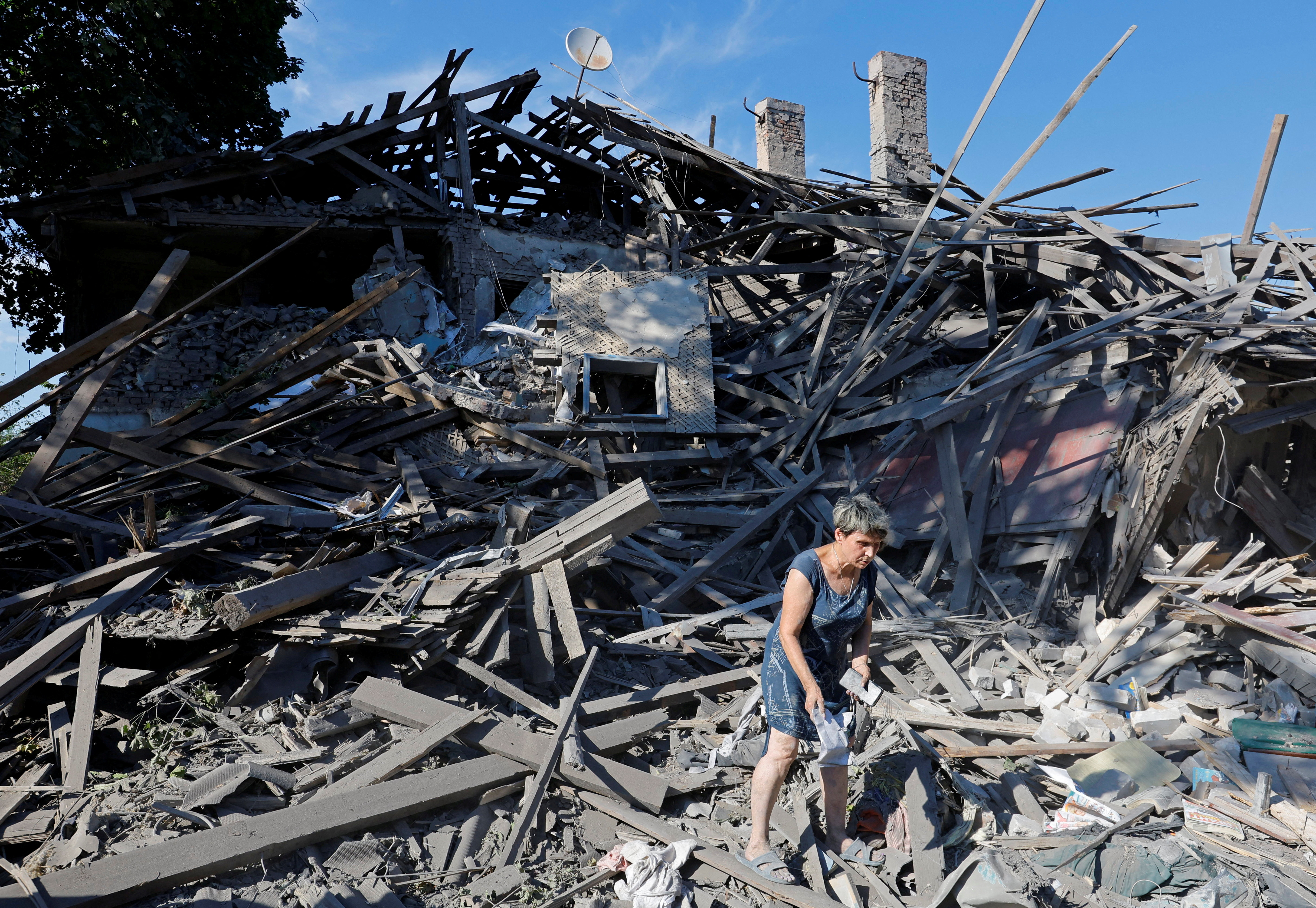 image Ukraine retakes village but warns of trouble in northeast &#8211; Kyiv