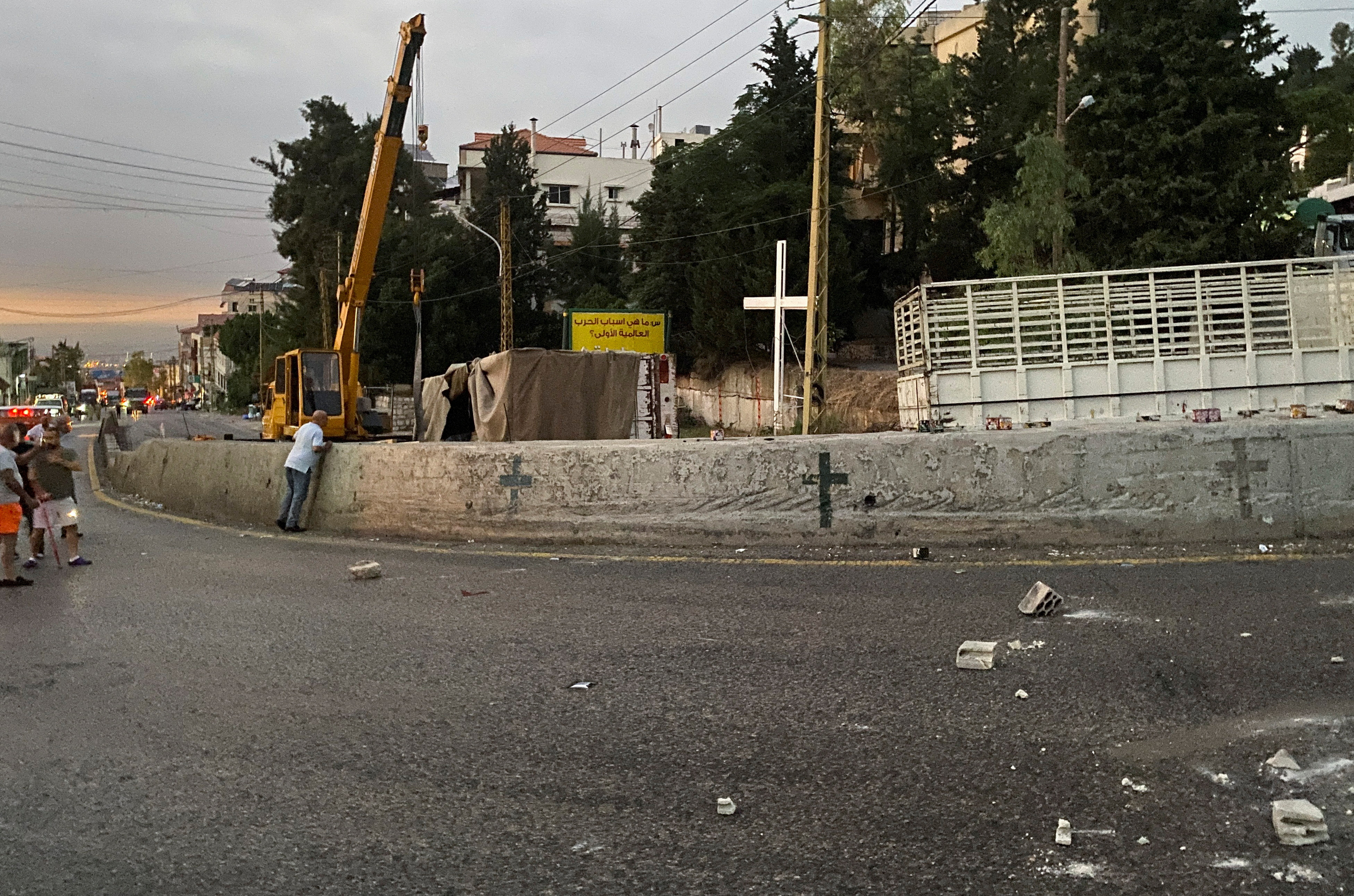 image Two dead in clashes between Lebanon&#8217;s Hezbollah, residents of Christian town