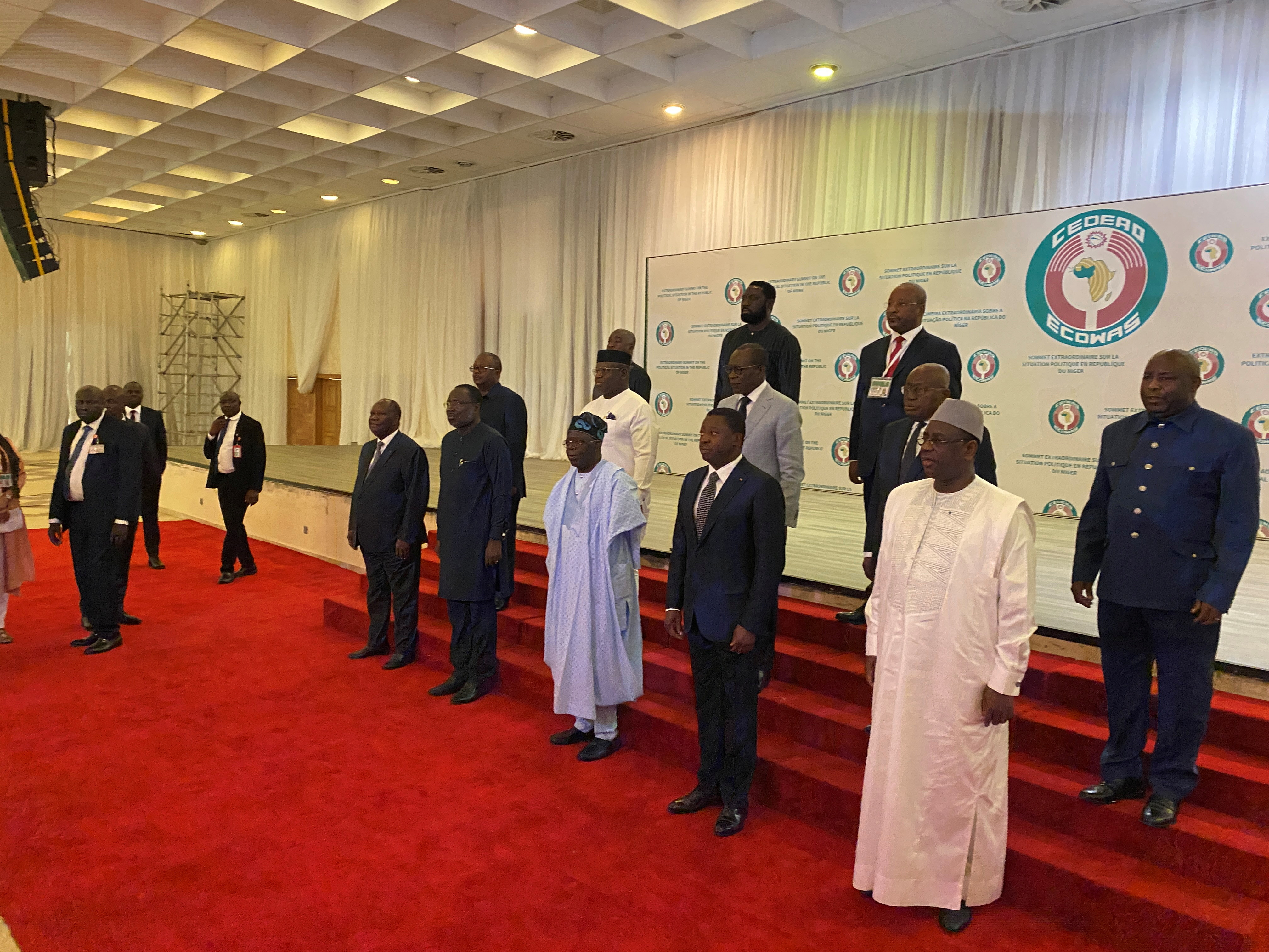 image West African bloc activates standby force for possible Niger intervention