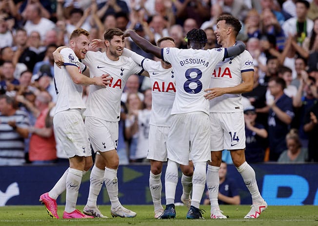 image Tottenham sink Man Utd in Postecoglou&#8217;s first home game