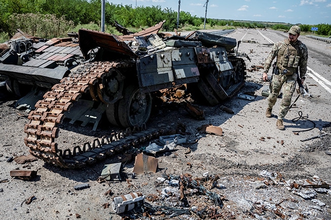 image Ukraine says it liberates strategic southeastern settlement