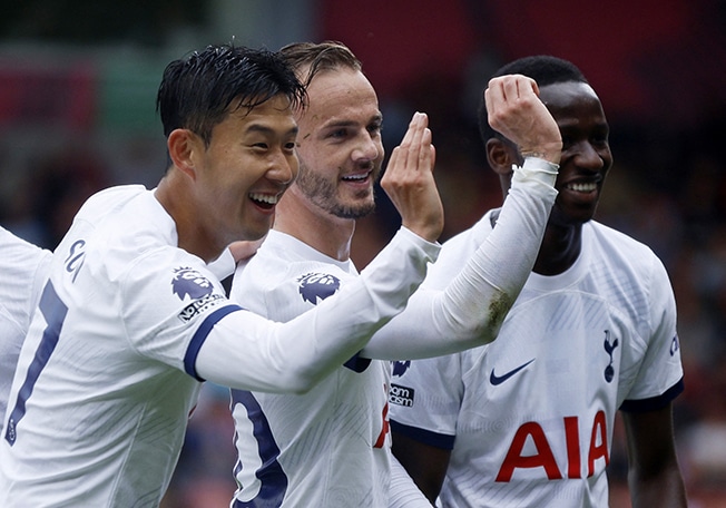 image Maddison opens Tottenham account in win at Bournemouth