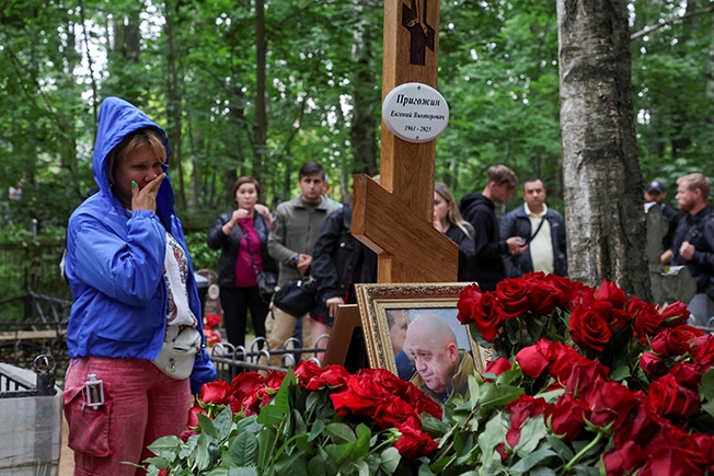 image Kremlin says Prigozhin plane may have been downed deliberately
