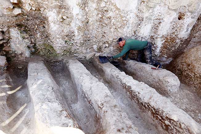 image Archaeologists find &#8216;mystery&#8217; ducts near biblical Jerusalem relics