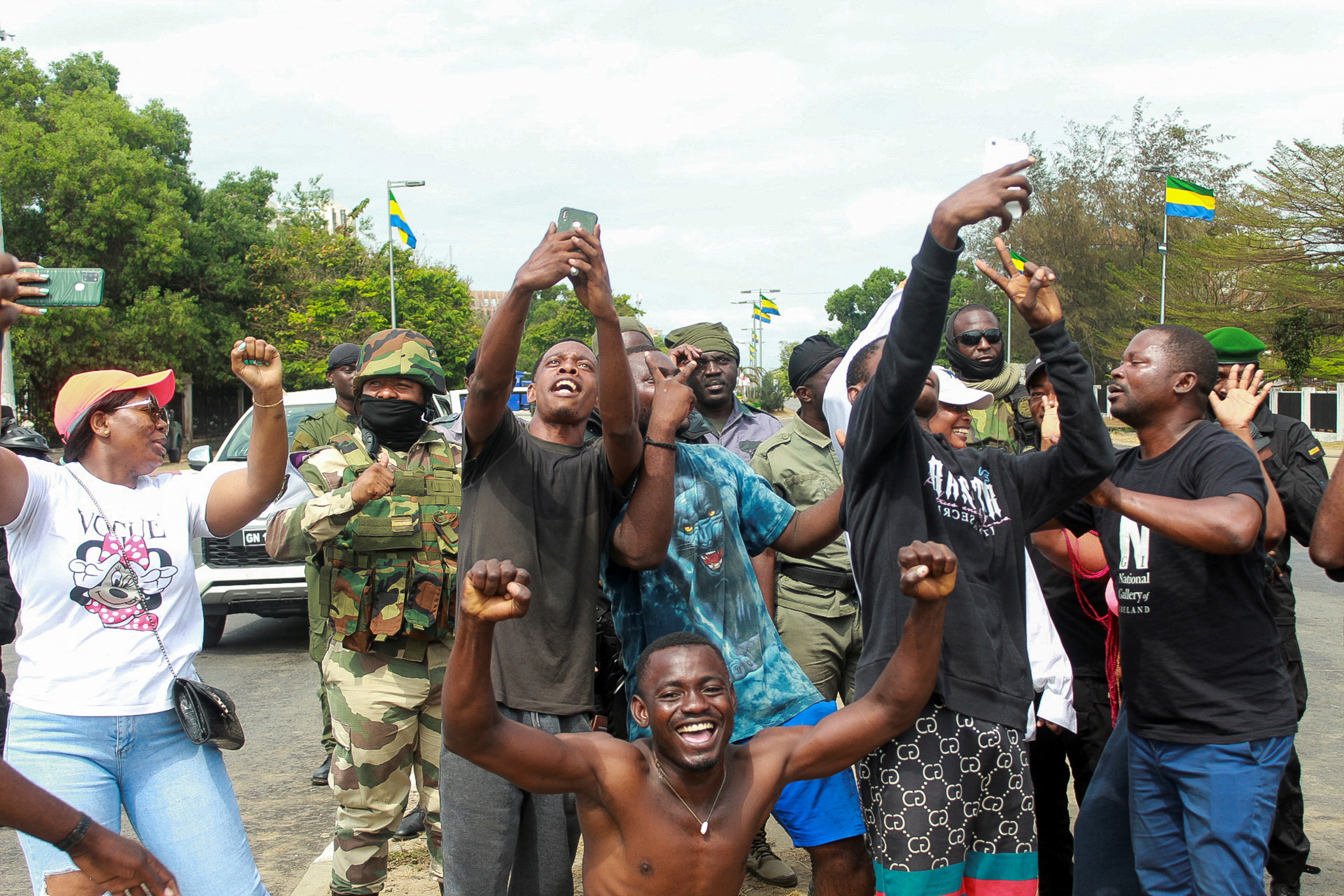 image African Union suspends Gabon&#8217;s membership after military coup