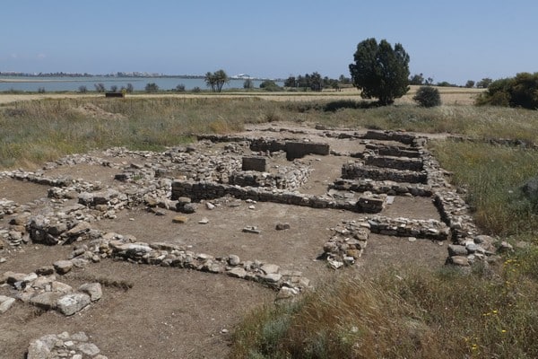 image Ancient complex drainage system unearthed