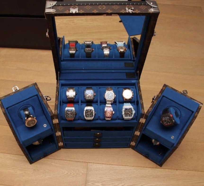 view of items seized during a police raid, in singapore