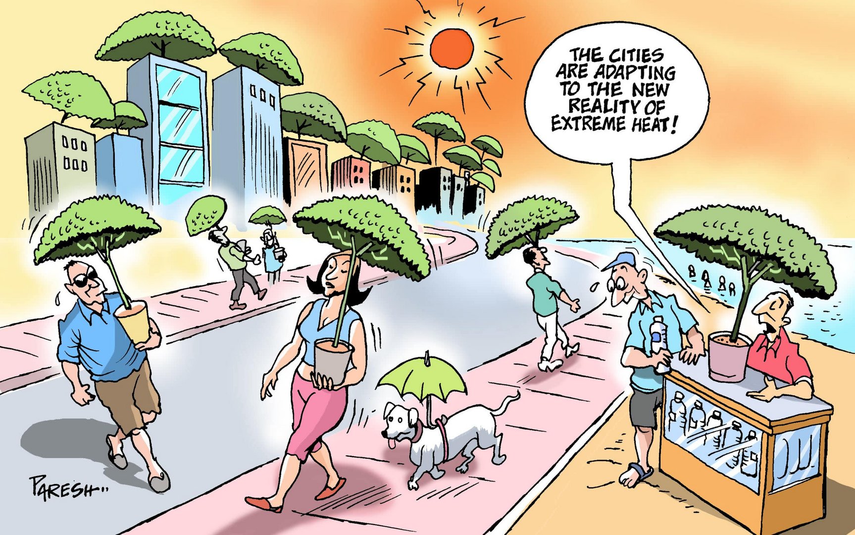 beating extreme heat
