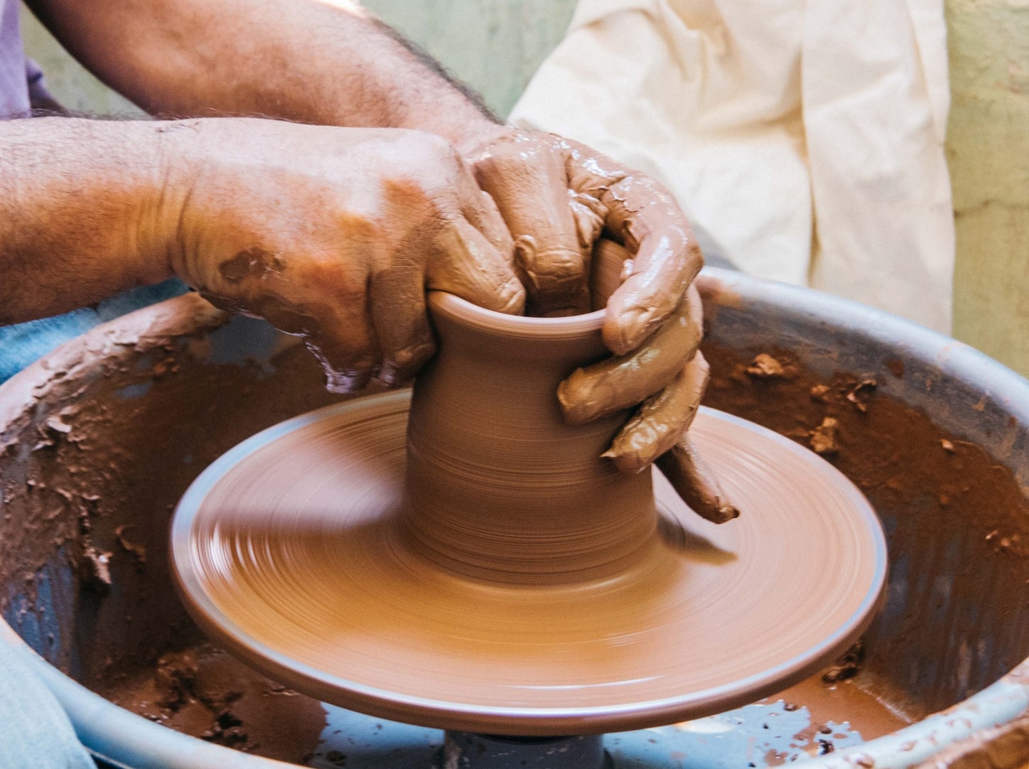 image Group ceramic art exhibition at Almyra Hotel