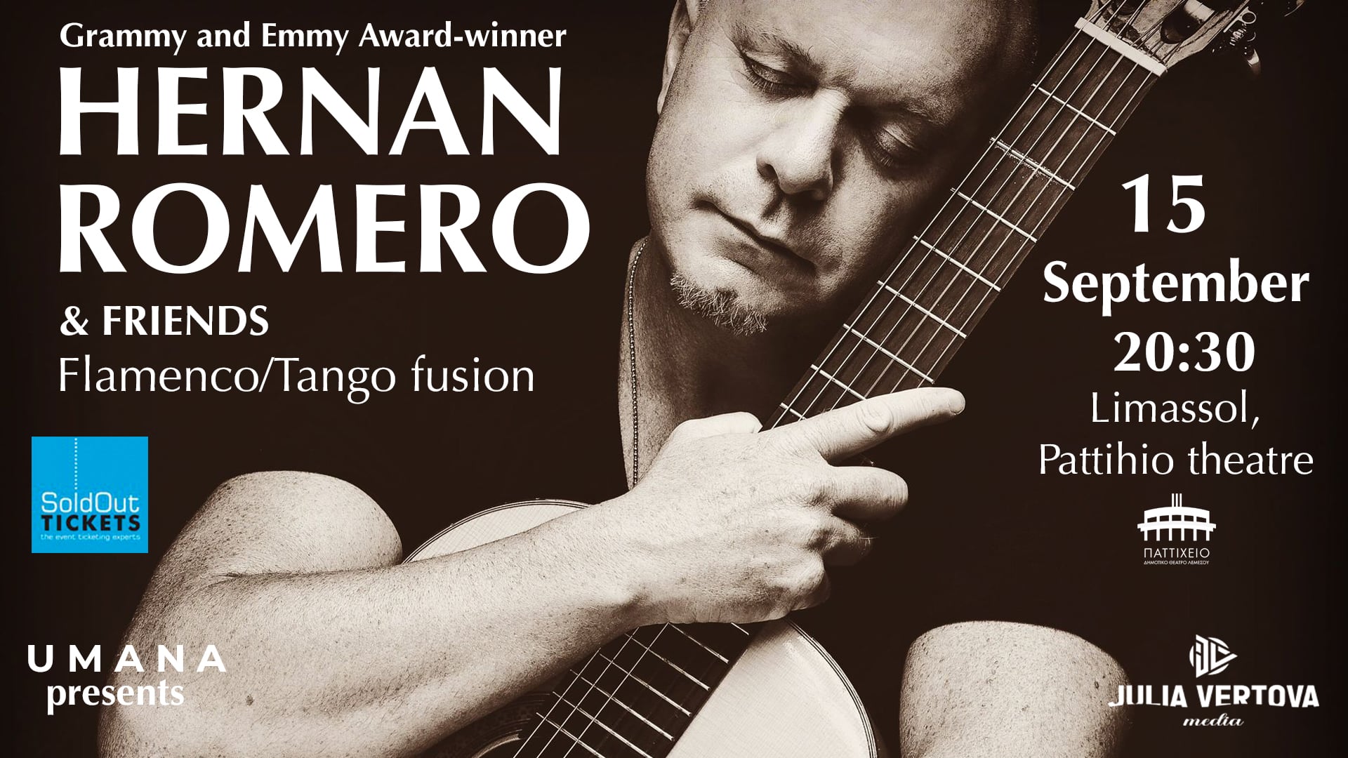image Award-winning Argentinian guitarist to perform in Cyprus