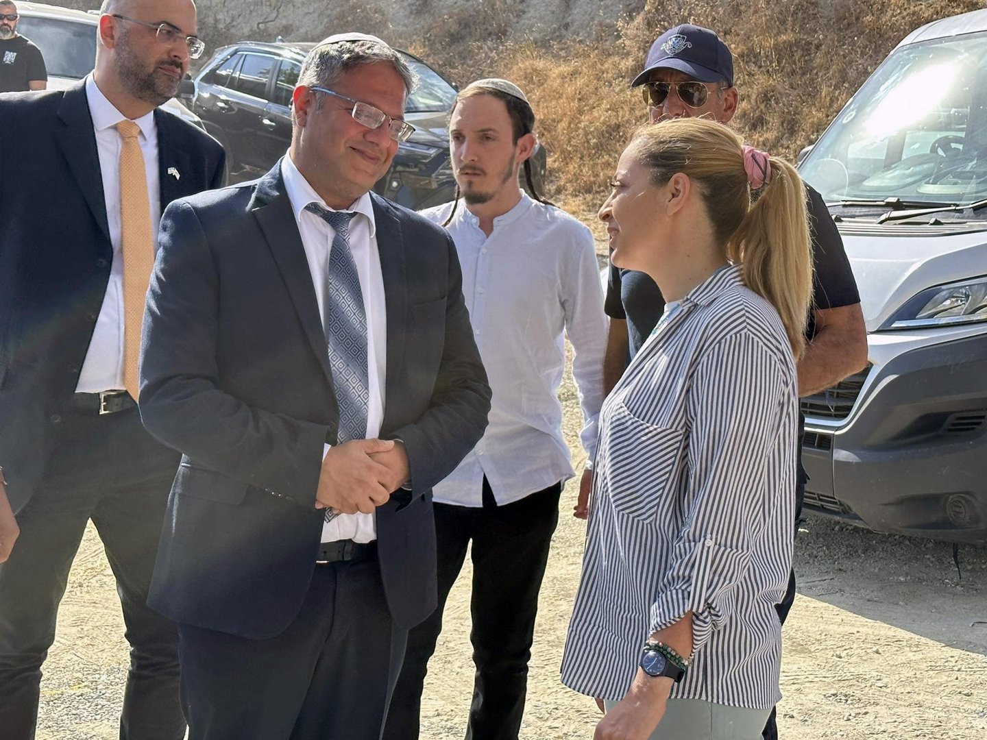image Controversy arises over meeting with Israeli national security minister