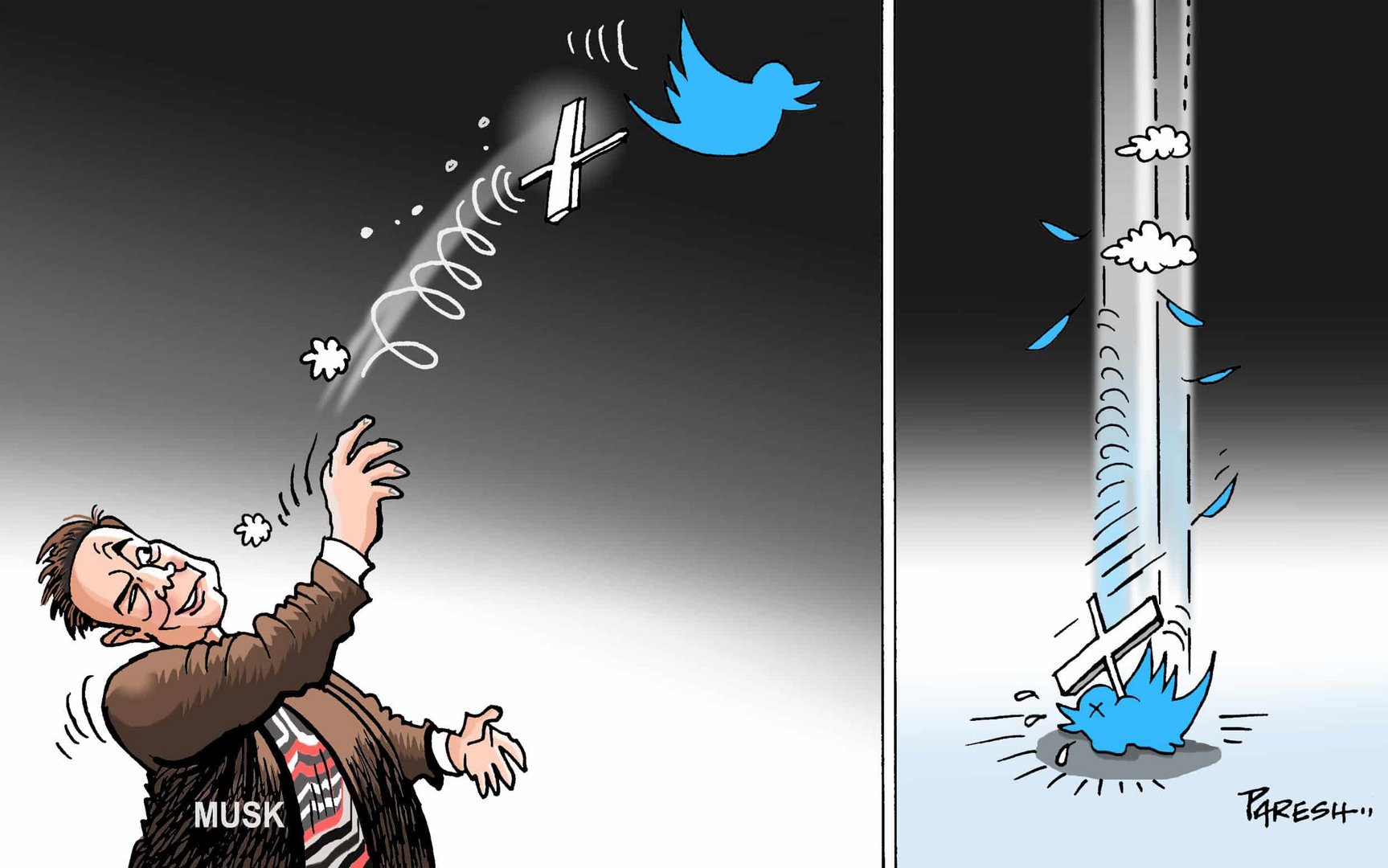 killing twitter bird