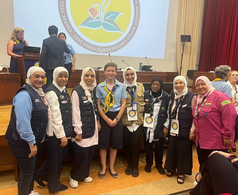 image Kuwaiti Girl Guides Association honoured at WAGGGS summit