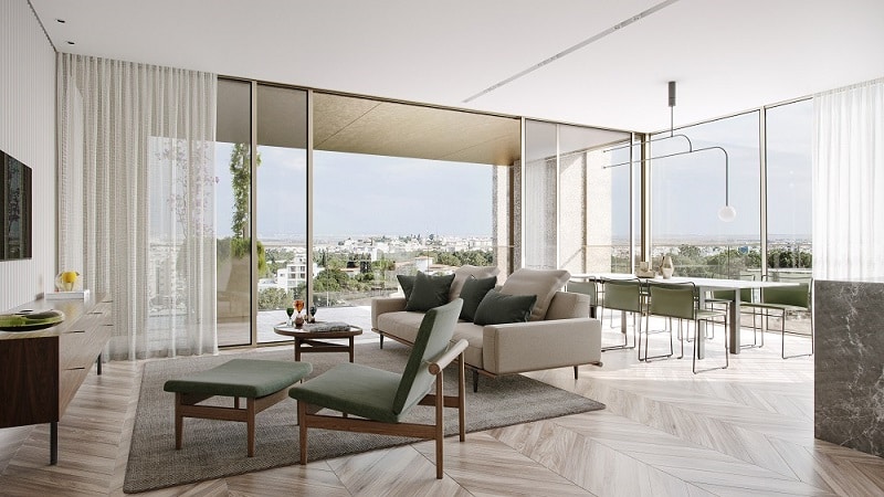 Landmark Nicosia Residential Tower living room type b