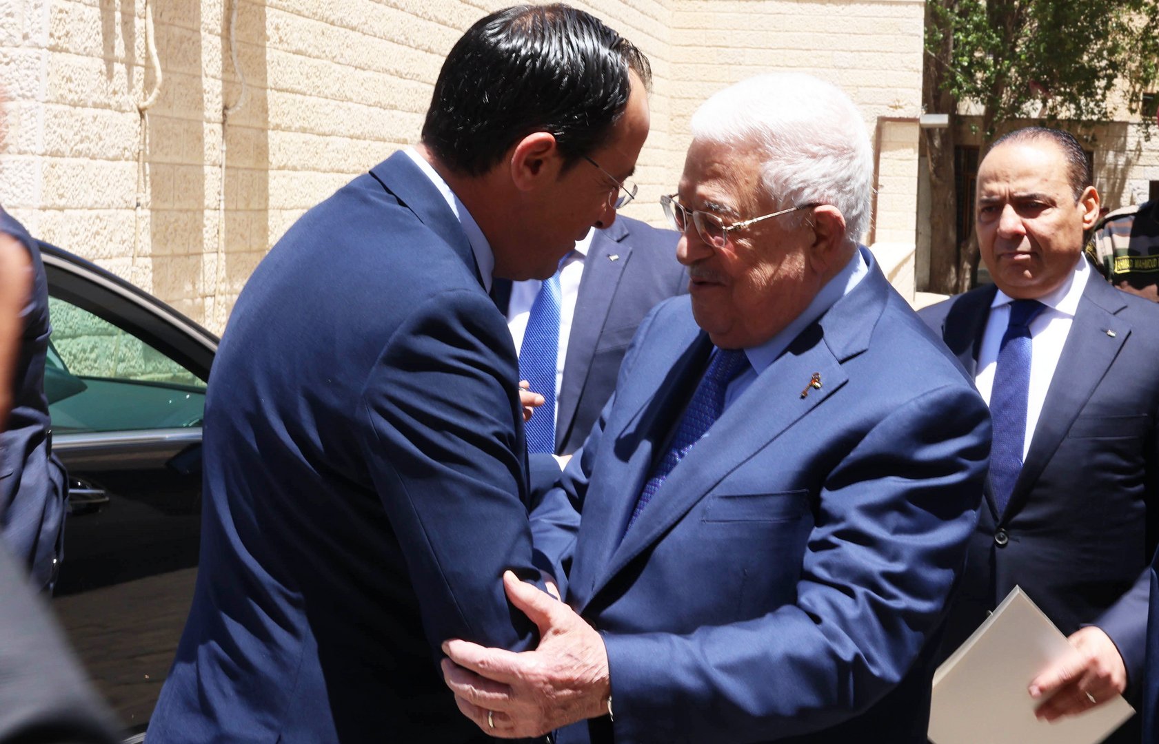 image Christodoulides in first visit of president to Palestine in eight years (Update 2)