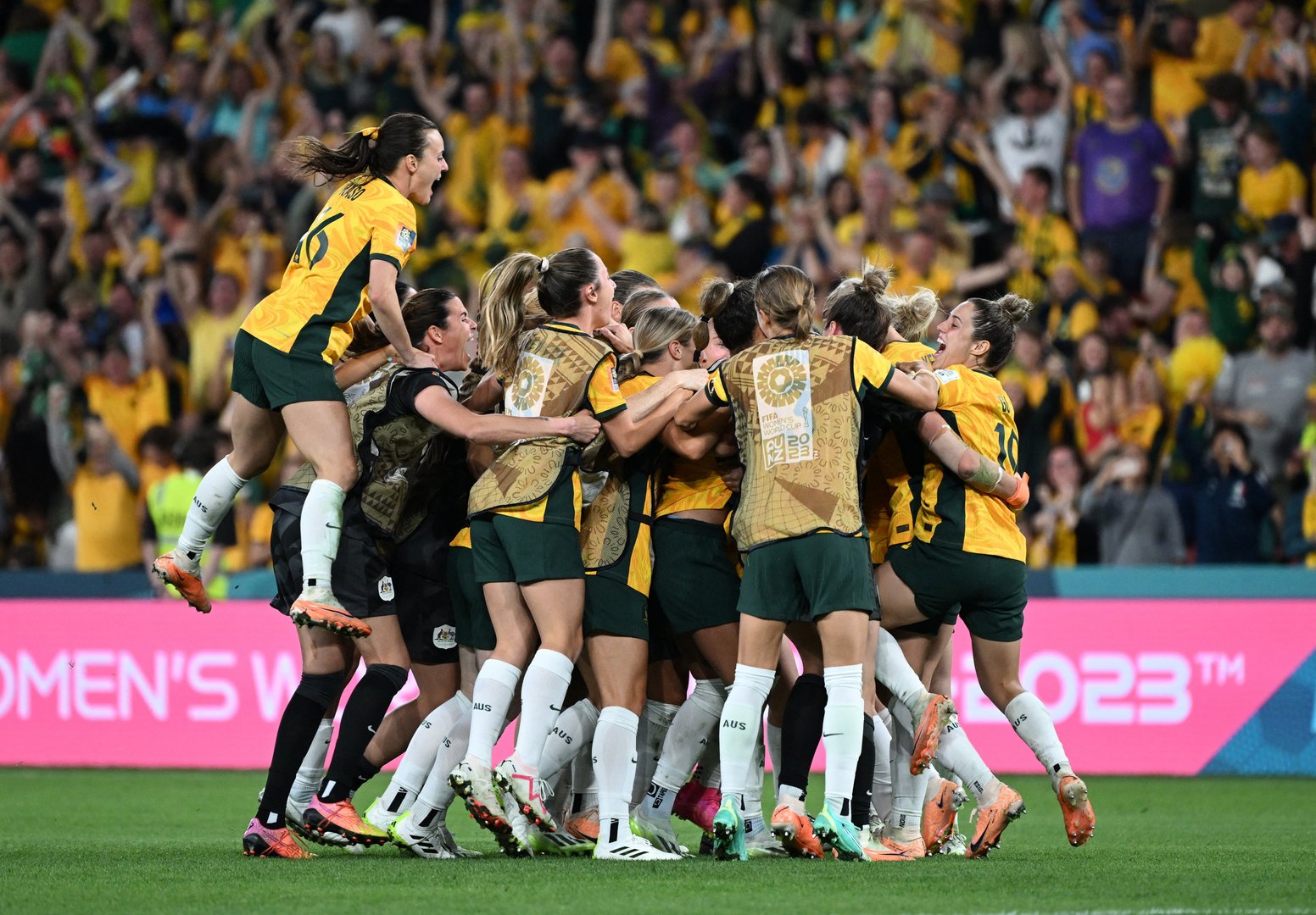 image Australia edge France in penalty drama to reach Women&#8217;s World Cup semis
