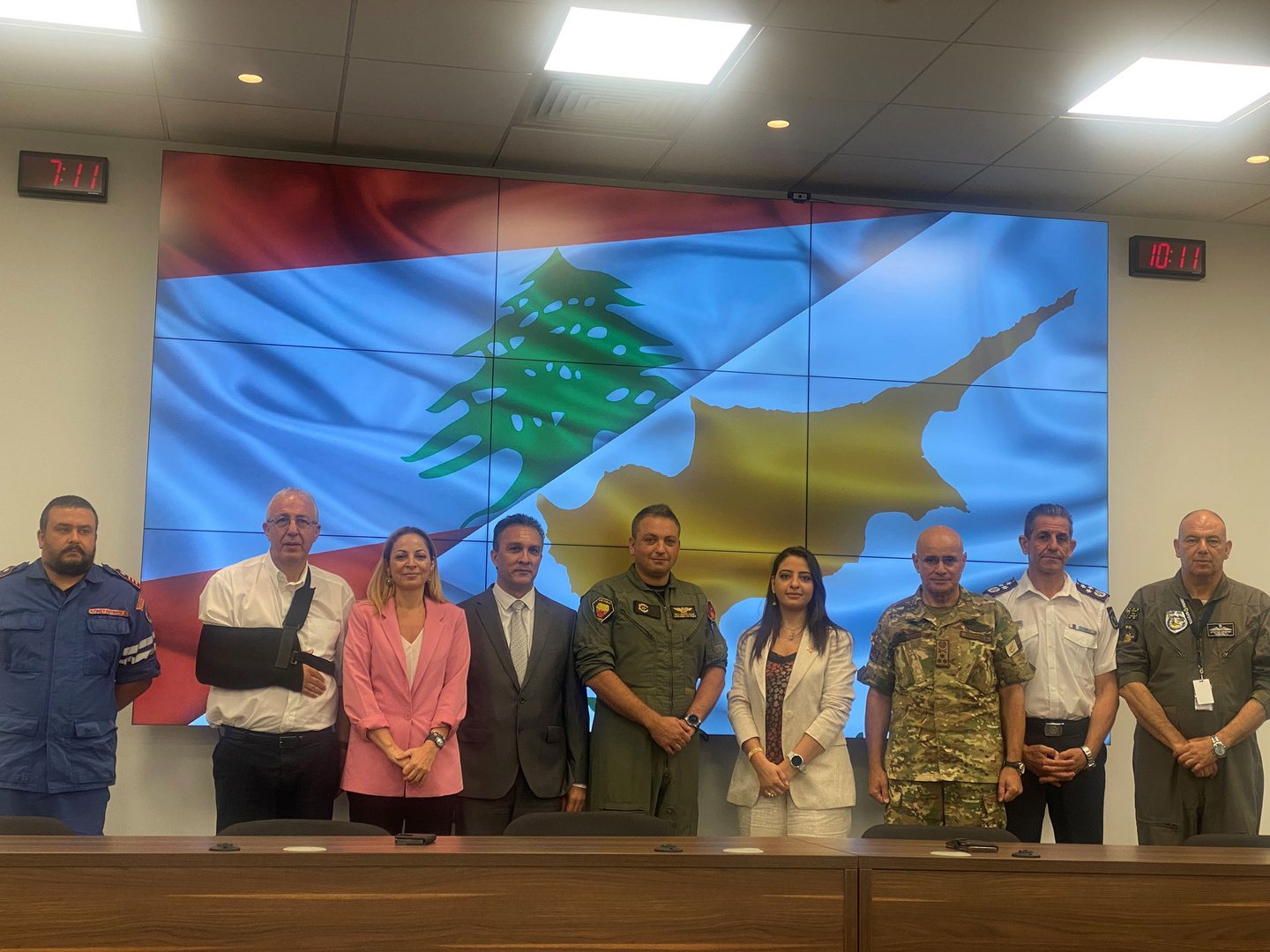 image Cyprus and Lebanon solidify friendship in joint effort against forest fires
