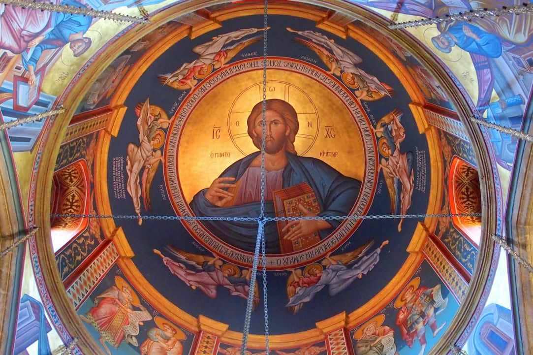 dom tourism inside machairas monastery