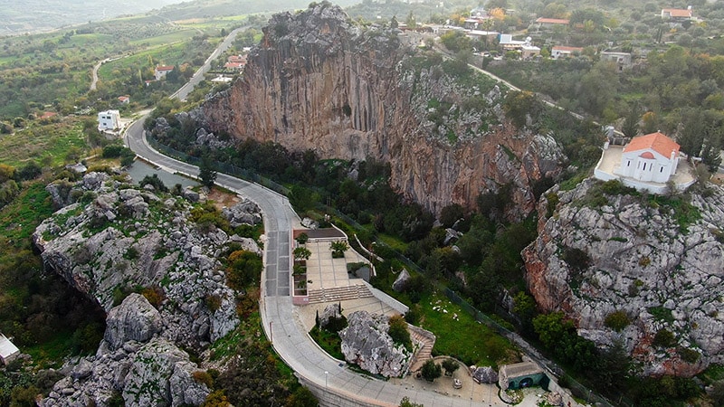 dom travel the episkopi rock face