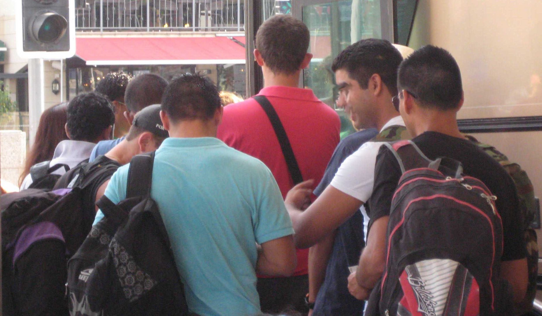 feature andria some routes between the cities are so busy the buses fill up and passengers have to wait for the next bus