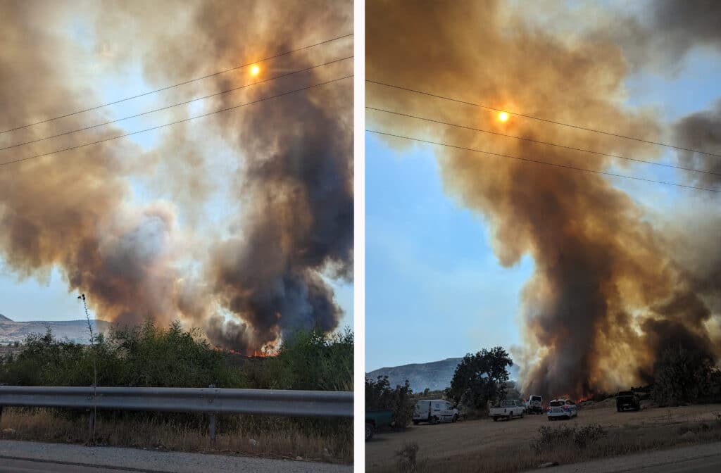 Alassa fire