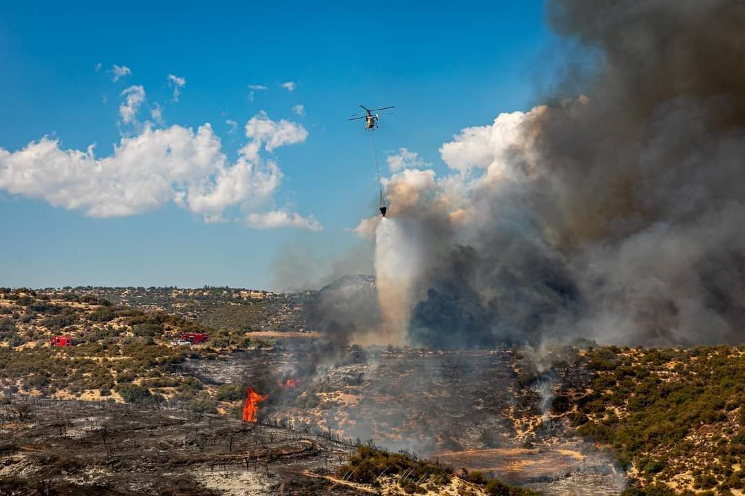 image Fire in Goudi village