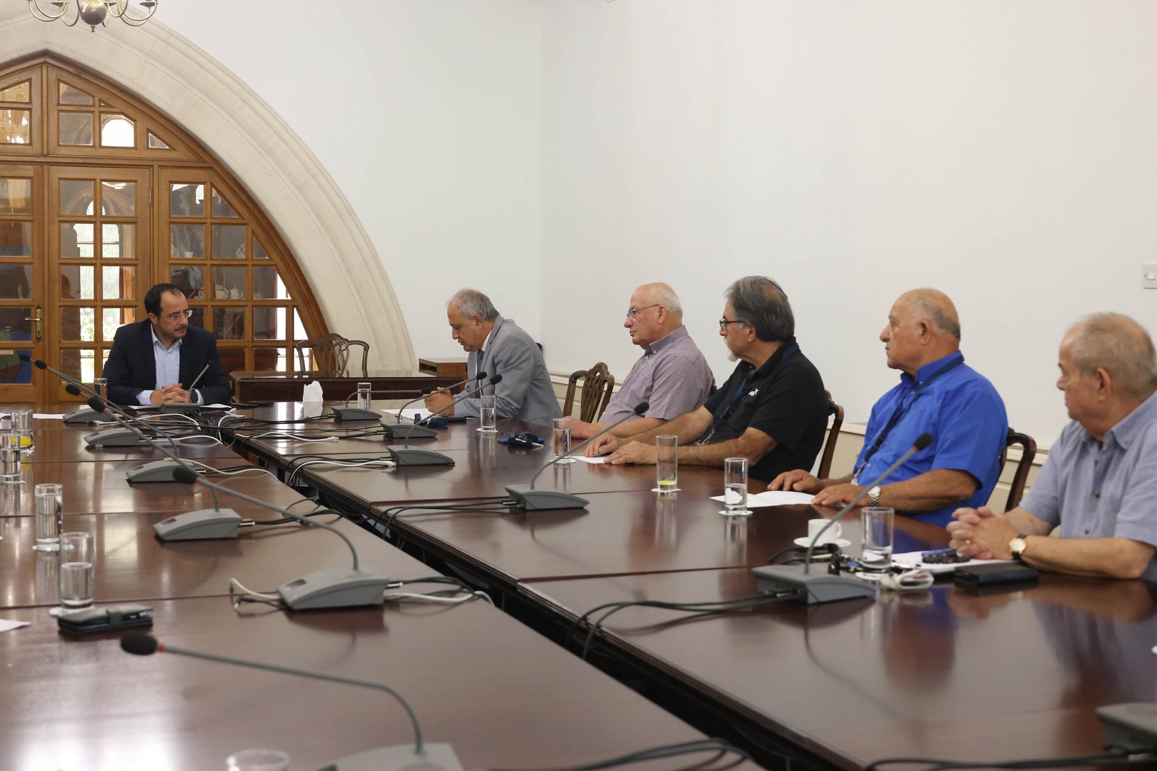 image Christodoulides pledges to redouble efforts to restart talks