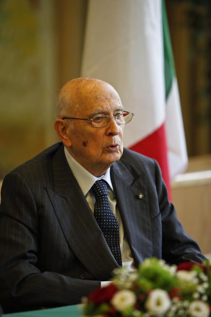 image Former Italian president Napolitano dies aged 98