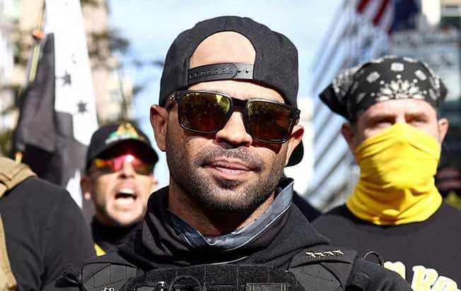 image Ex-Proud Boys leader Tarrio gets 22 years over Capital riot