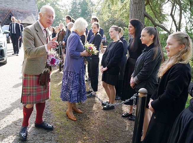 image King Charles thanks public for their love as he marks death of Queen