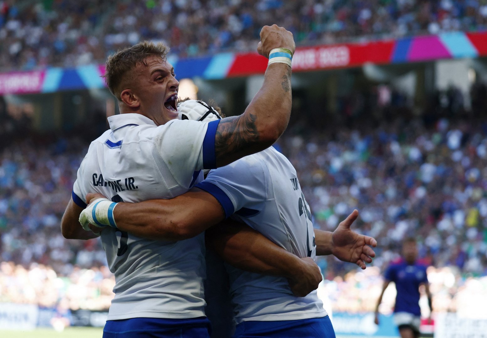 image Italy coach Crowley happy with win but admits improvements needed