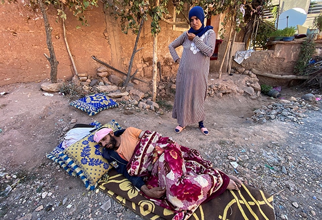 image Rescuers race to find survivors after Morocco earthquake