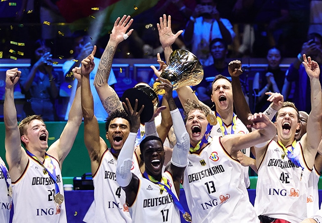 image Germany beat Serbia to win Basketball World Cup for first time