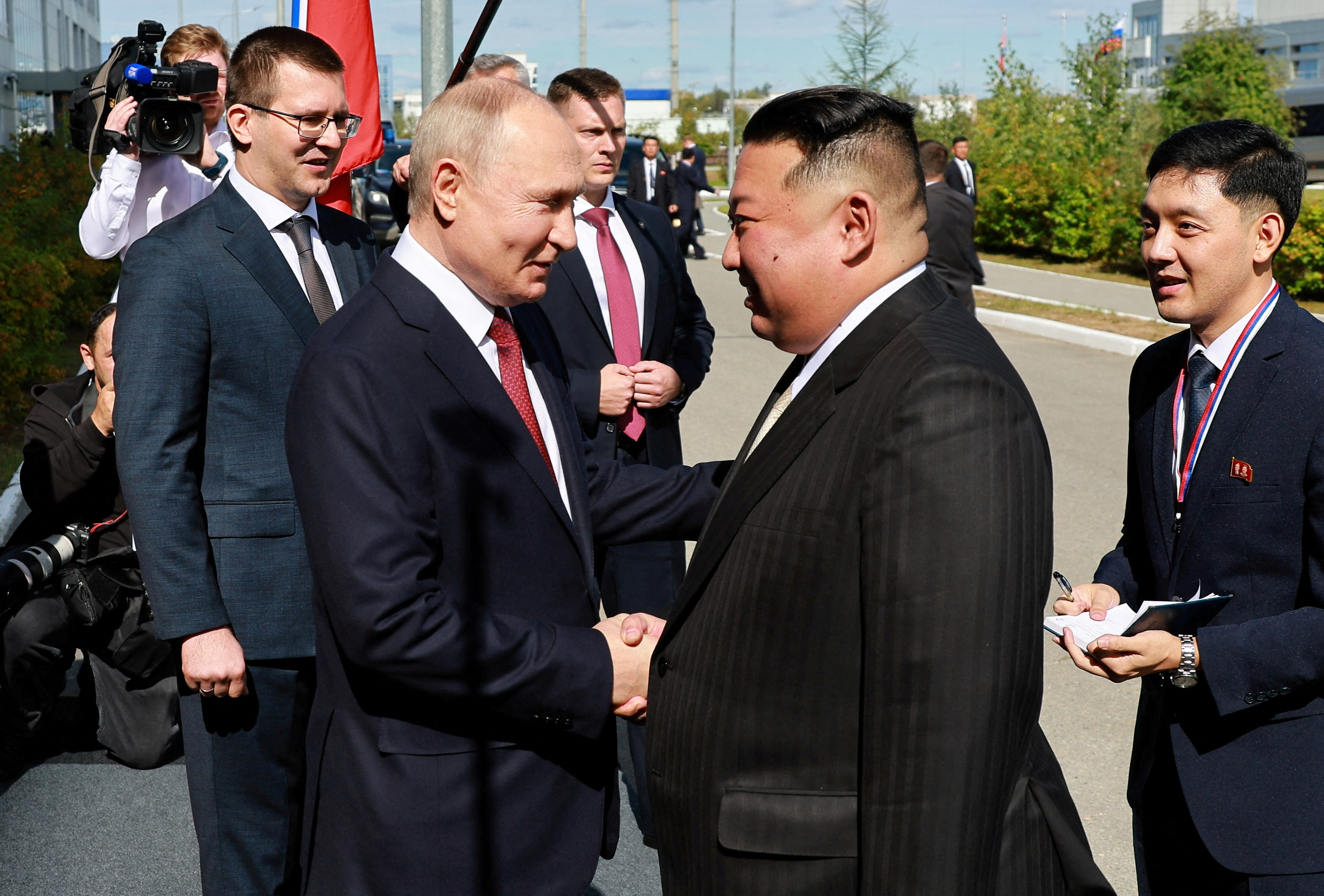 image North Korea&#8217;s Kim heads home after week-long visit to Russia (Updated)