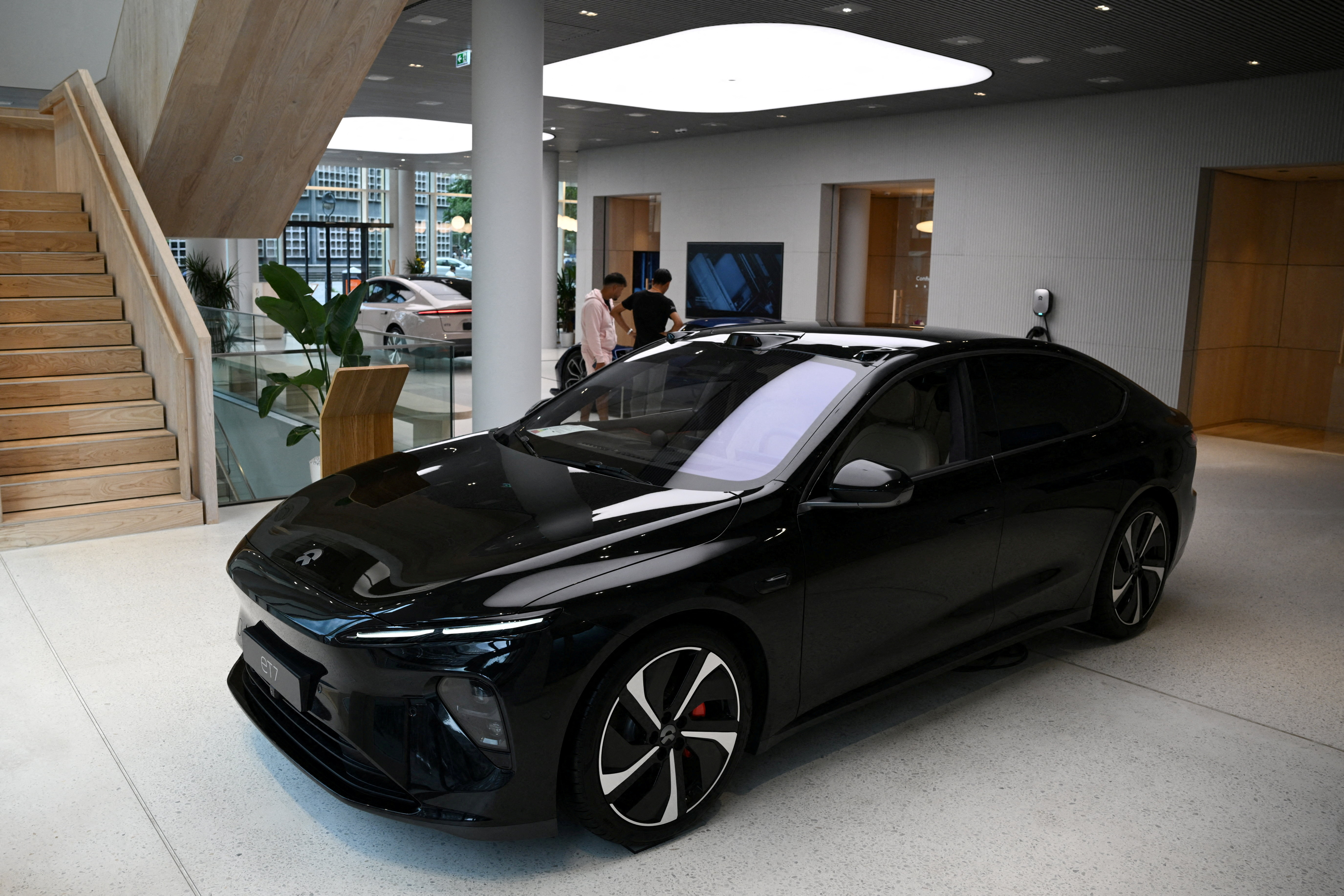 image Beijing blasts &#8216;protectionist&#8217; EU probe as China EV stocks slip