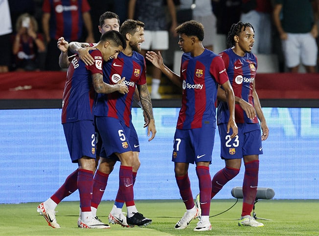 image Barcelona are ready to step up in Champions League says Xavi