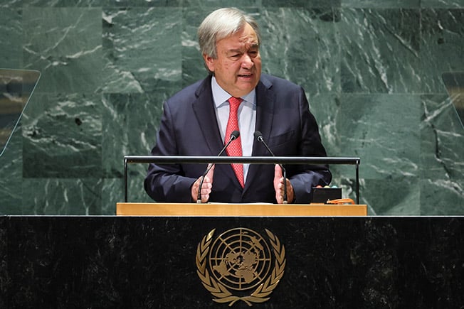image UN chief assails Russia&#8217;s war in Ukraine for &#8216;unleashing nexus of horror&#8217;
