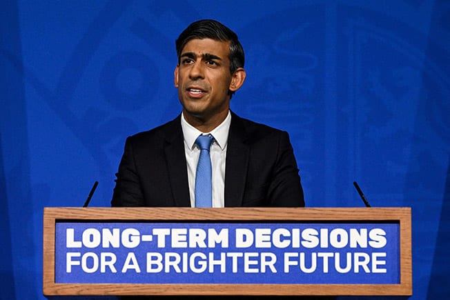 image Sunak waters down Britain&#8217;s climate goals