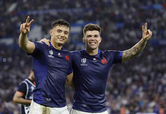 image France thrash Namibia 96-0 but worry over Dupont injury