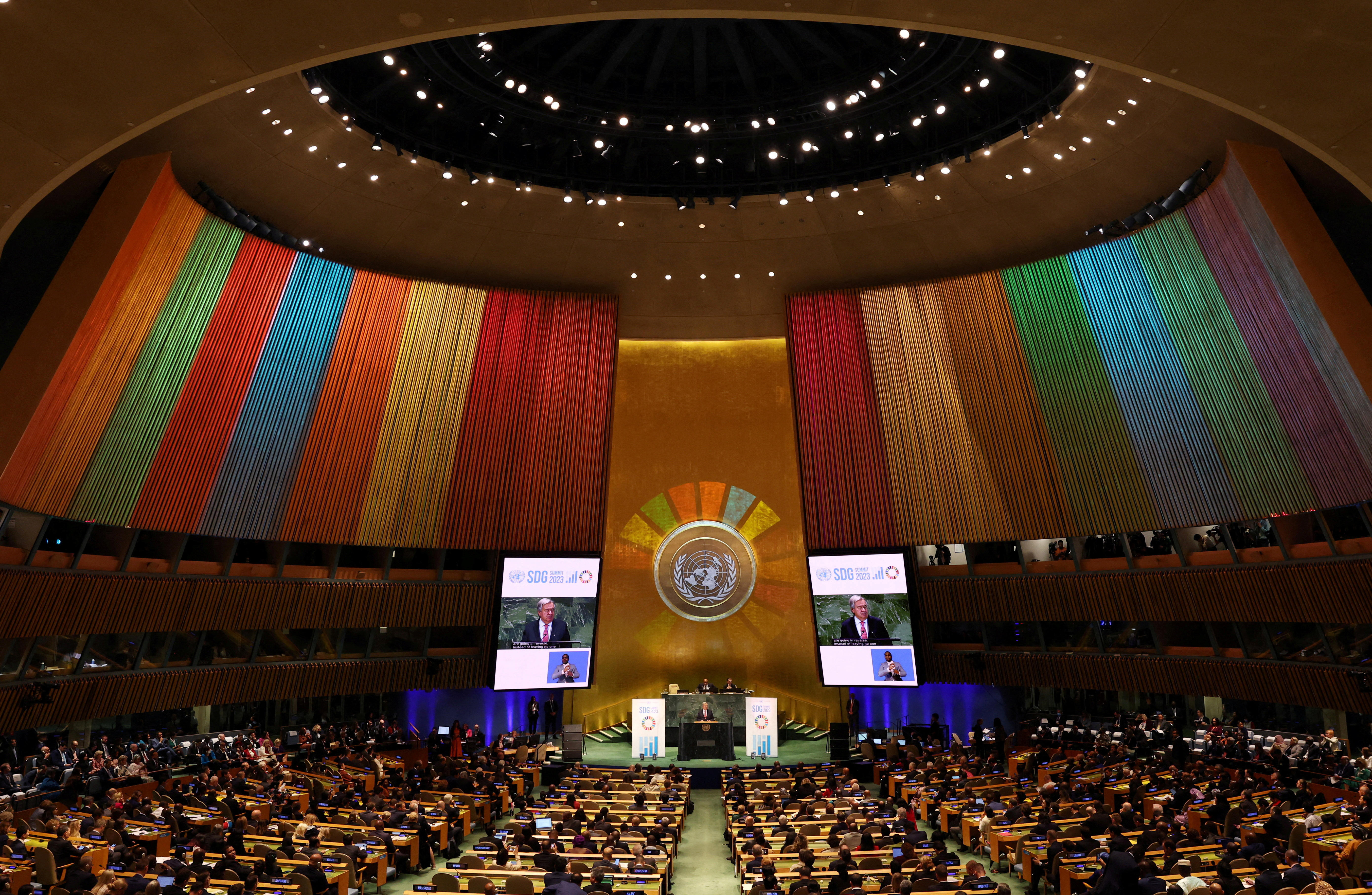 image Erdogan annoyed by colours promoting the Sustainable Development Goals, confused them as LGBTQ colours?