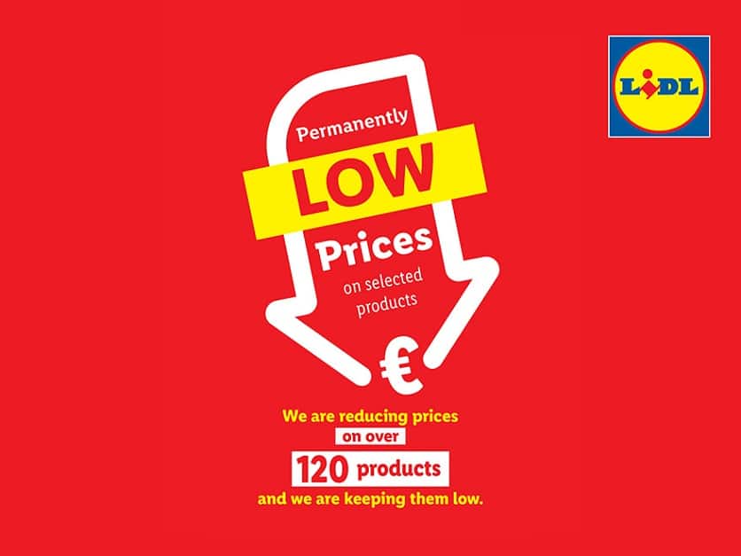 image Lidl reduces prices up to 25% on over 120 products