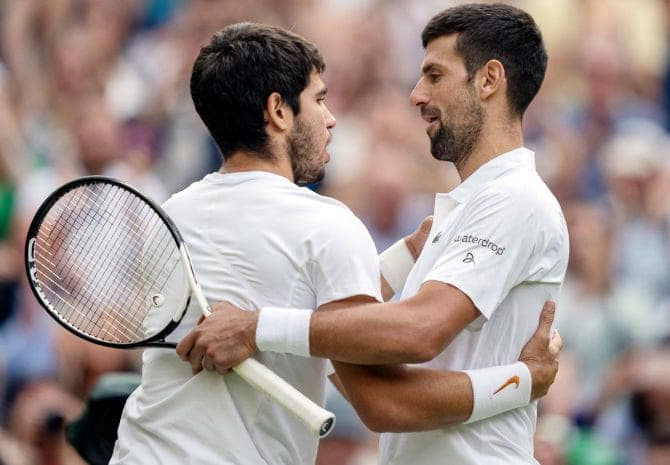 image Alcaraz and Djokovic on course for another Grand Slam showdown