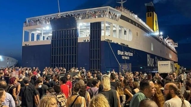 image Greek shipping minister resigns following comments over ferry death