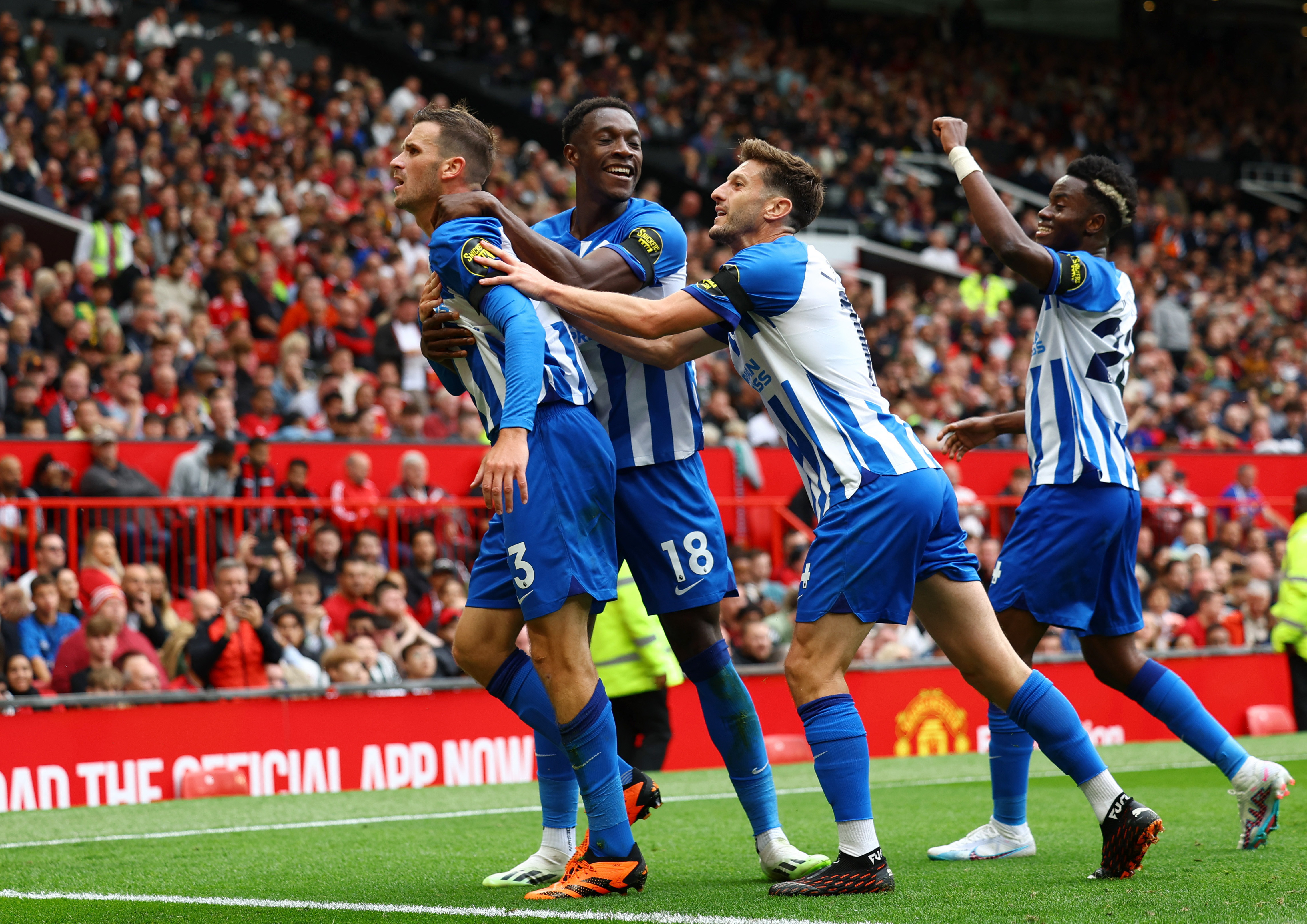image Brighton rock Man United, City and Spurs fight back