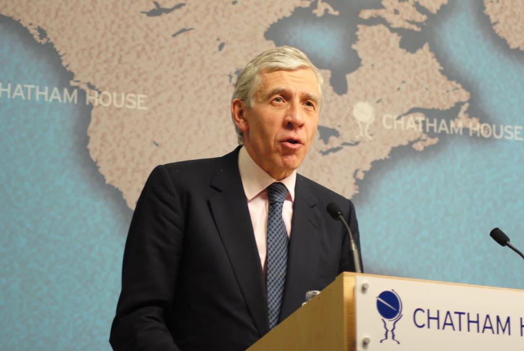 image Jack Straw &#8216;lost no sleep&#8217; over call for two-state solution