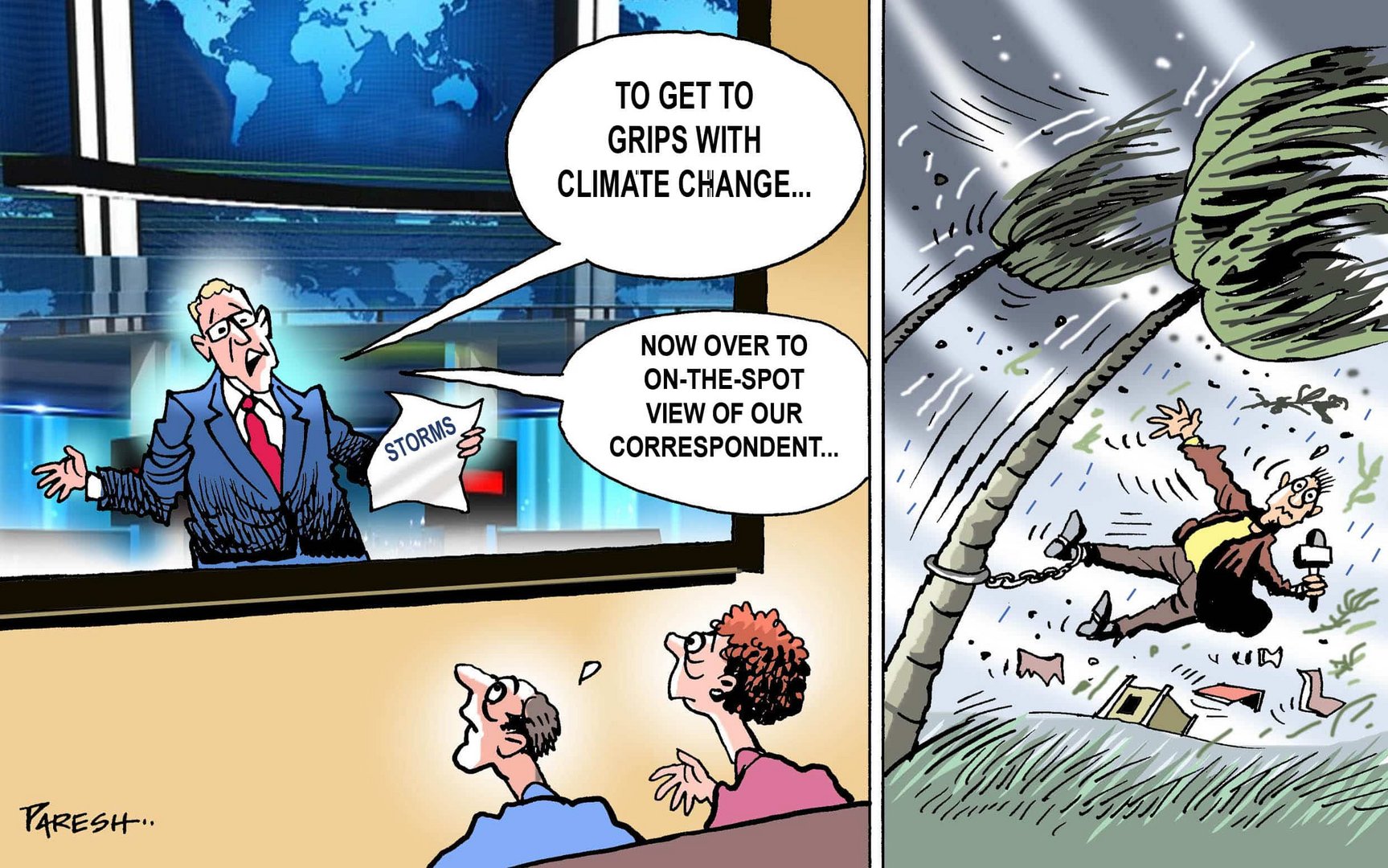 storms and climate change