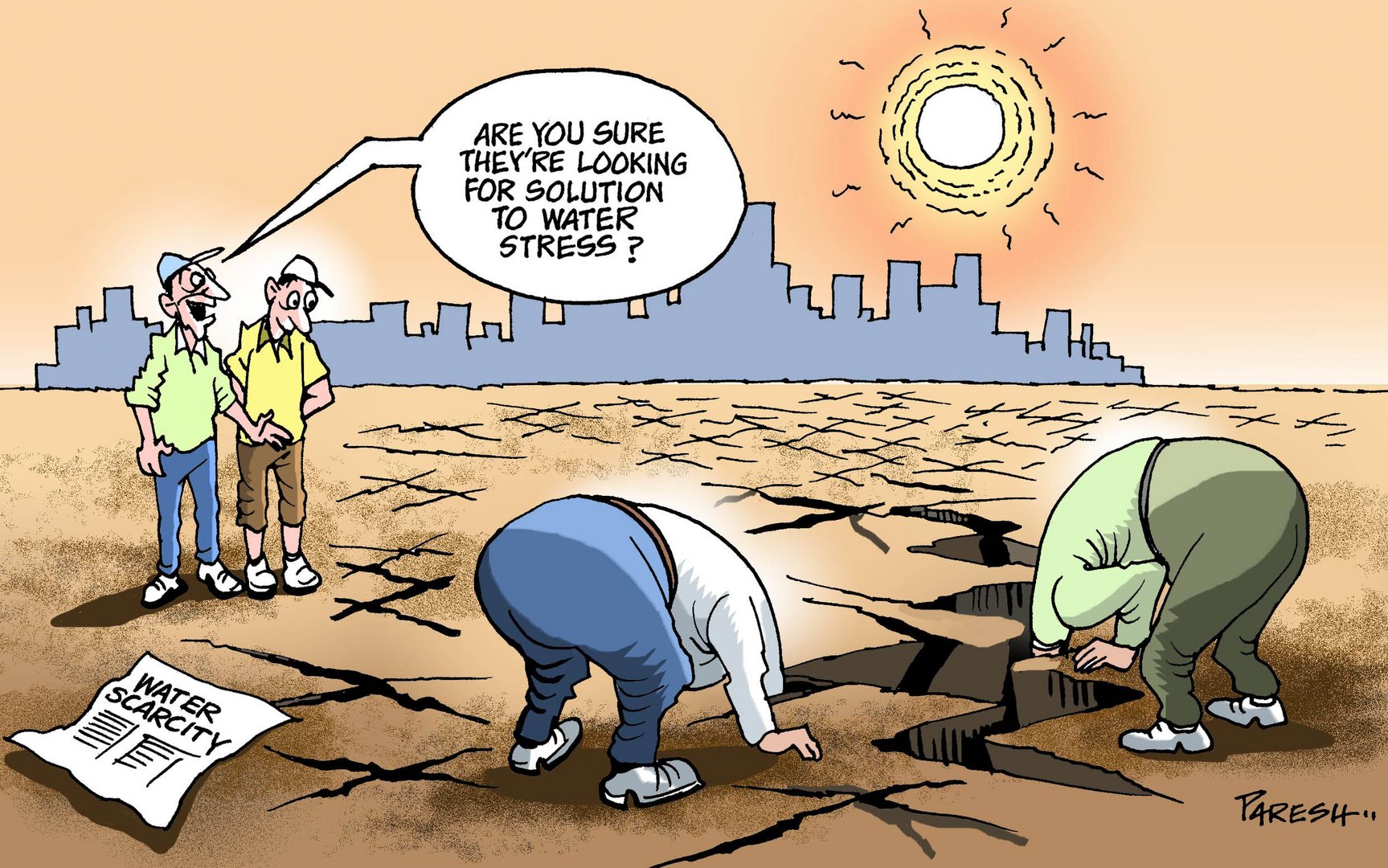 water scarcity issue
