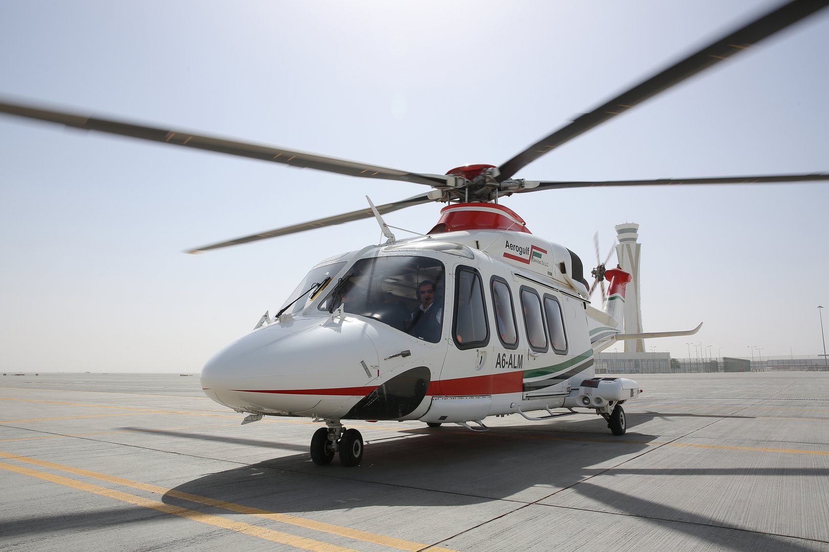 image Helicopter crashed into sea off Dubai, search for crew underway -UAE regulator