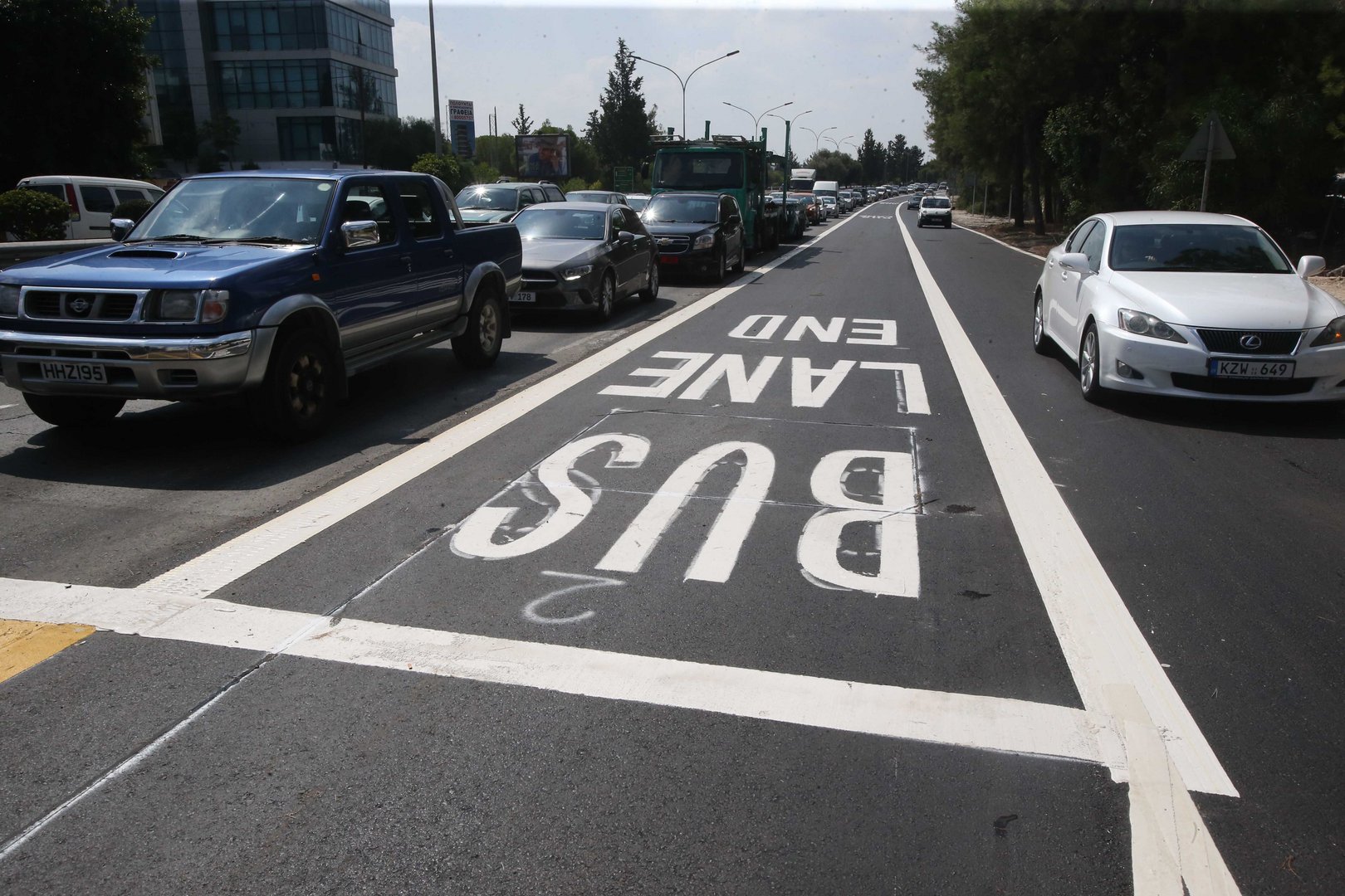 image First day of Nicosia’s new park and ride an ‘absolute success’