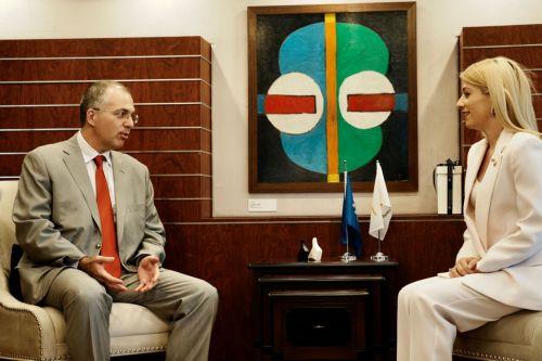image Greek ministry official praises excellent relations between Cyprus and Greece